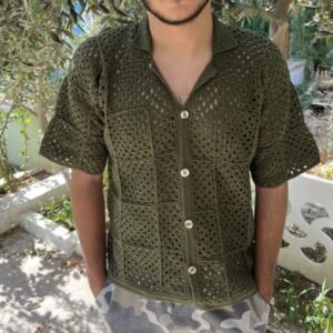 Crochet Men's T-Shirt